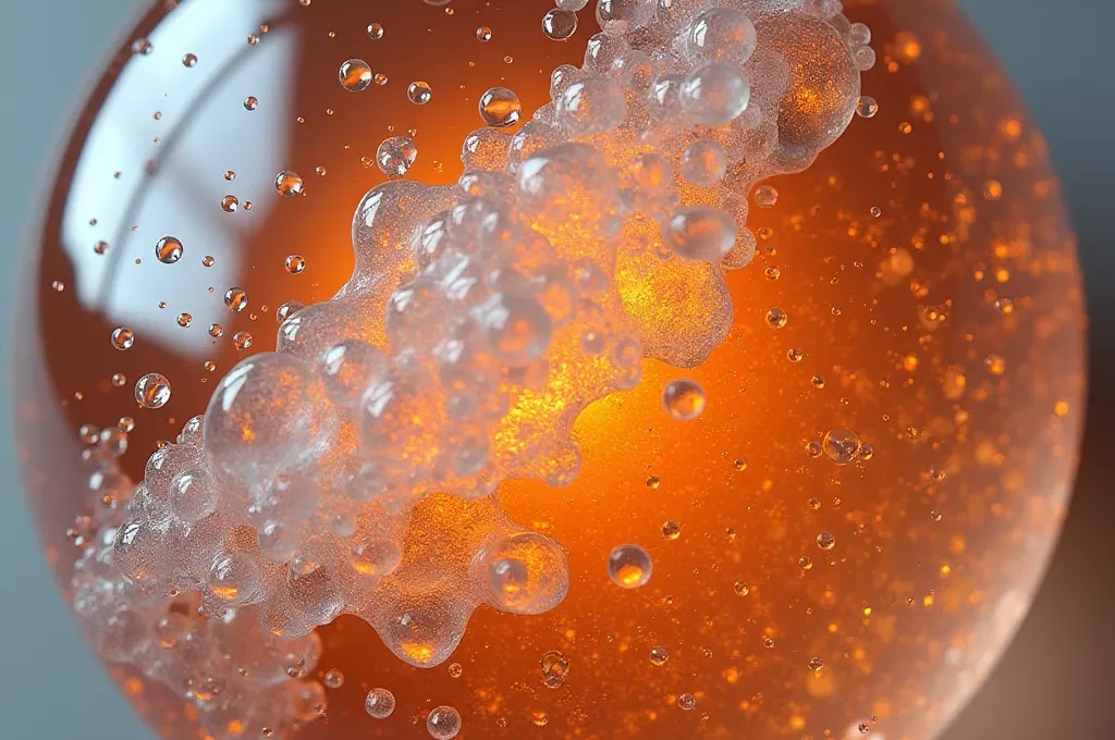 Détail macro d'un verre optique premium montrant les traitements multicouches